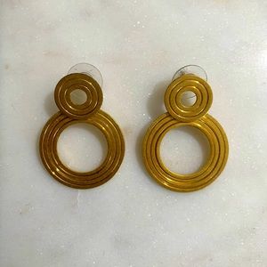 Madewell Earring - Gold Circles